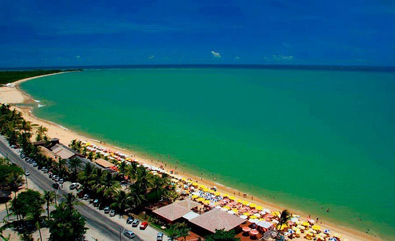 Praia de Taperapuã Praia de Taperapuã