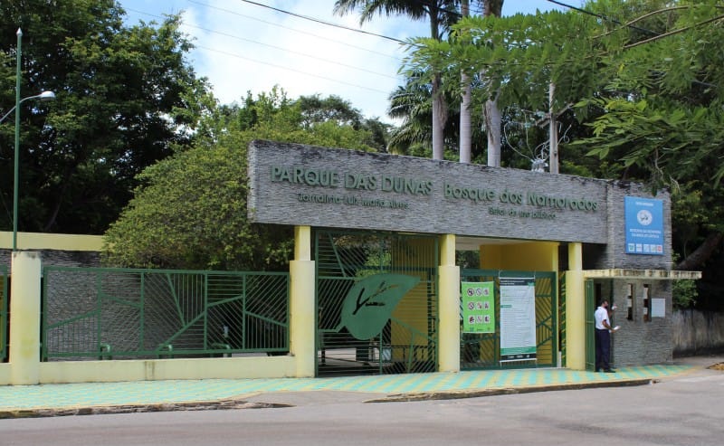 Entrada do Parque das Dunas em Natal Entrada do Parque das Dunas em Natal