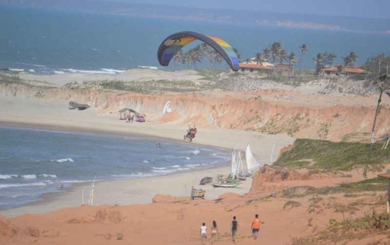 Praia Canoa Quebrada em Fortaleza Praia Canoa Quebrada em Fortaleza