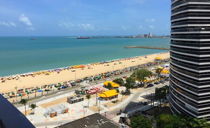 Praia do Meireles em Fortaleza Praia do Meireles em Fortaleza